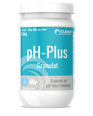 CLEAR pH-Plus Granulat 1,5kg, CL-1011